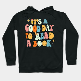 Back to School  to Read a Book Teacher Kids Hoodie